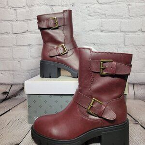 Sun + Stone Lionell Moto Booties